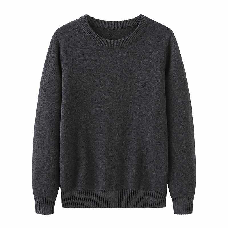 Sweter Z Dekoltem W Serek Zagęszczony Z Długimi Rękawami