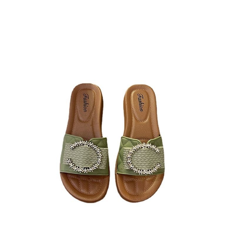 W Nowym Stylu Kapcie Damskie Letnie Buty Na Plażę Miękka Podeszwa Sandały