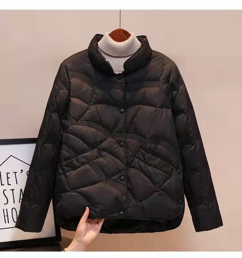 Damska Kurtka Puchowa Xiangyun Krótki Odcinek Stójka Cienki Trend W Modzie