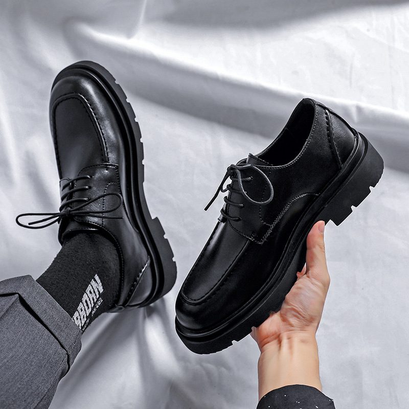 Męskie Buty Wizytowe Młodzieżowe Wyjściowe Modne Formalne Ubranie Biznesowe Jesień Oddychająca Rozrywka