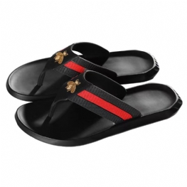Klapki Męskie Letni Trend W Modzie Japonki Plażowe Kryty Kąt Buty