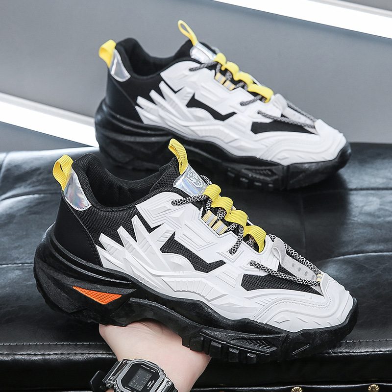 2024 Wiosenne Nowe Buty Sportowe Mecha Modne Oddychające Obuwie Męskie Na Co Dzień